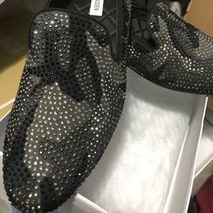 Steve Madden Men’s bling loafers
